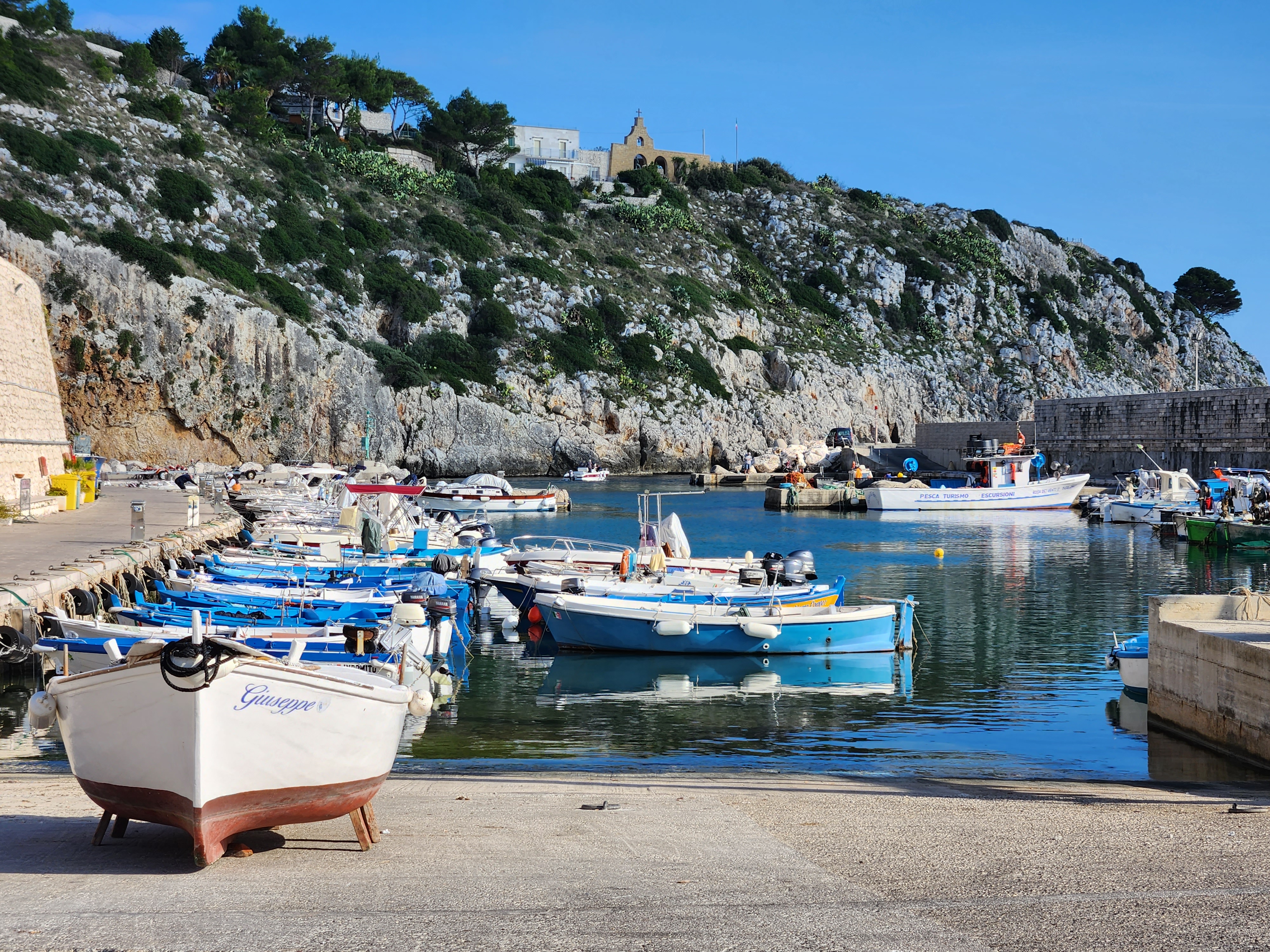 The harbour in Castro