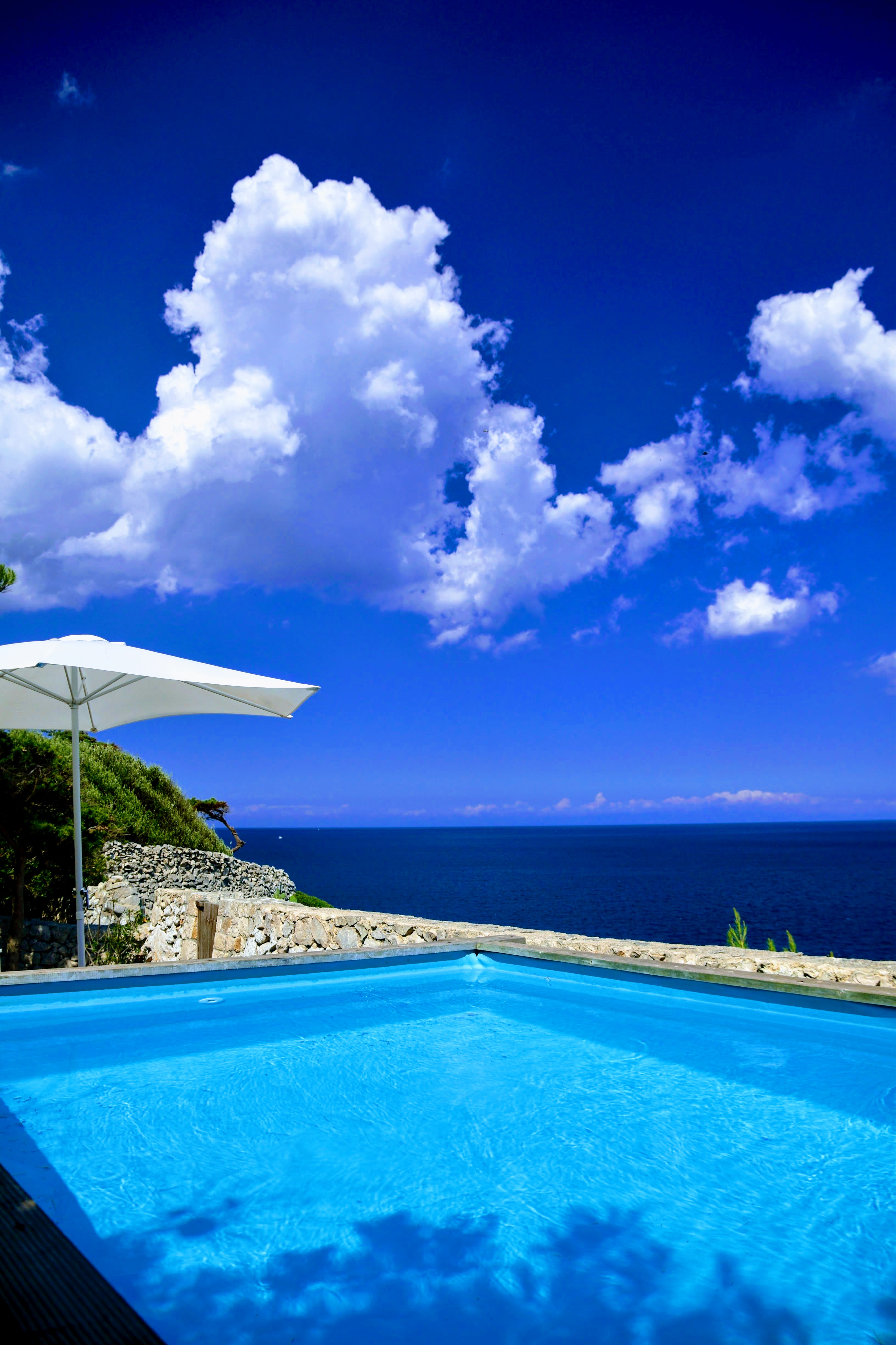 Li Funni luxury villa overlooking the Adriatic Sea in Castro, Italy