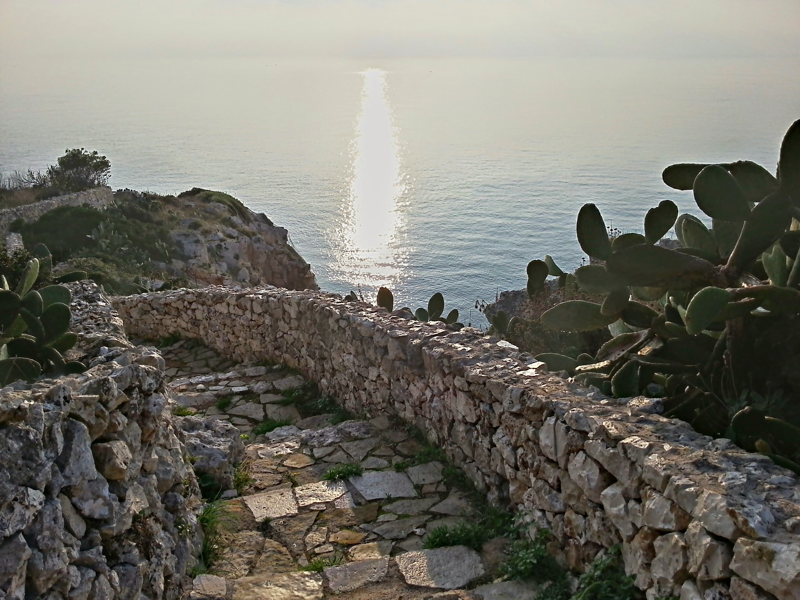 The walk to the Zinzulusa